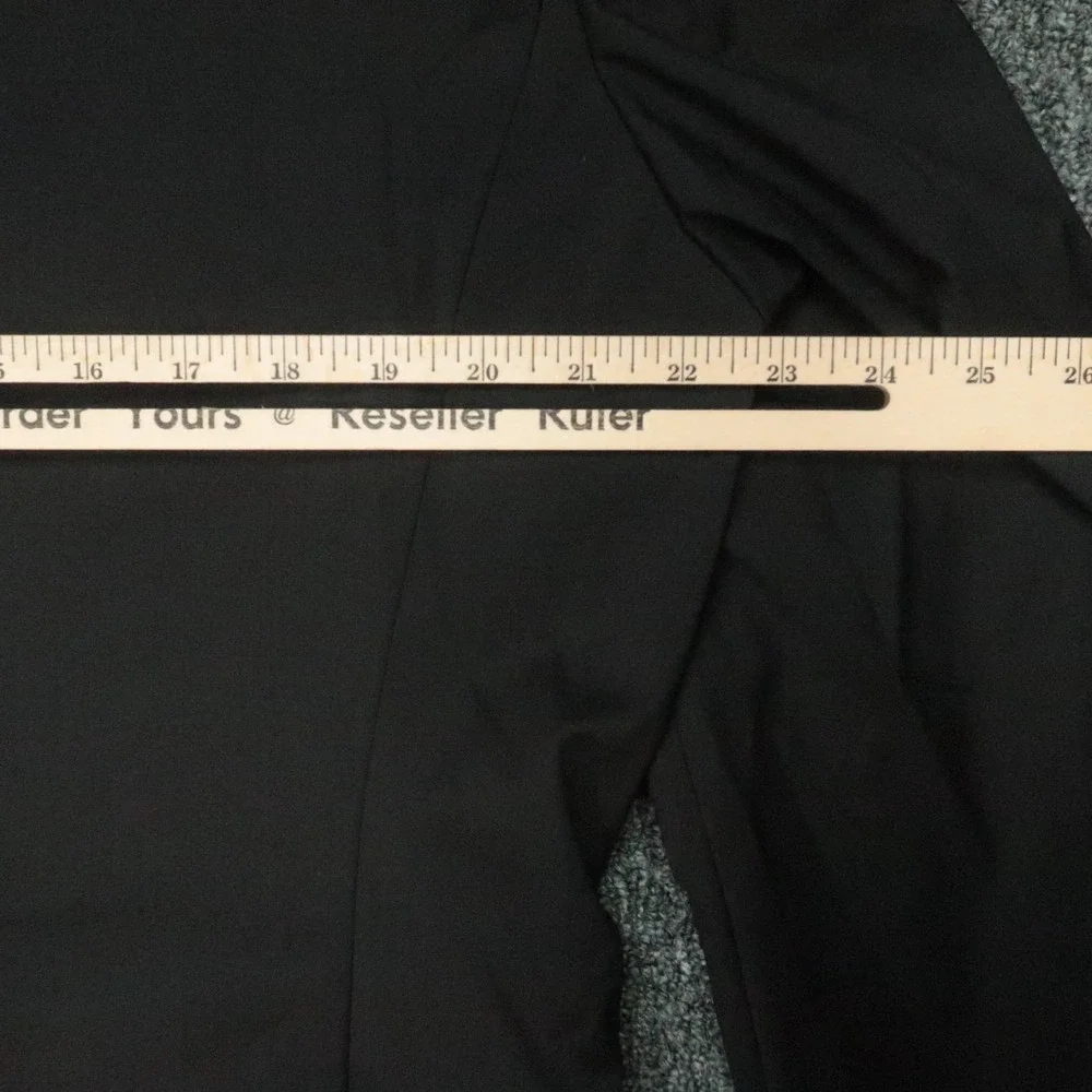 Hugo Boss Blazer Men 42L Black Wool Marzotto Stretch Tailoring Sport Coat Jacket